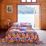 Kip & Co Wild Flowers In Bloom Organic Cotton Duvet Cover