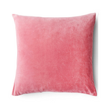 Kip & Co Dusty Rose Velvet Euro Pillowcase Set