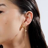 Linda Tahija Bold Huggie Earrings