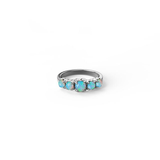 Stolen Girlfriends Club Halo Cluster Ring Opal
