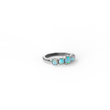 Stolen Girlfriends Club Halo Cluster Ring Opal