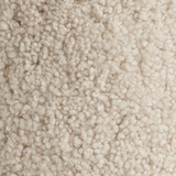 Natures Collection Short Wool Sheepskin Pearl