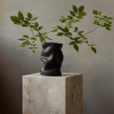 Audo Collapse Vase Black