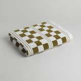 Baina Busby Organic Cotton Pool Towel Caper/Chalk