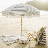 Business & Pleasure Beach Blanket - Monaco Black Stripe