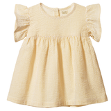 Nature Baby Bonnie Dress Golden Stripe