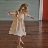 Nature Baby Bonnie Dress Golden Stripe