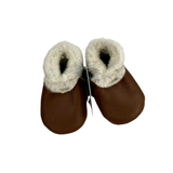 Lambskin Booties Cinnamon Nappa