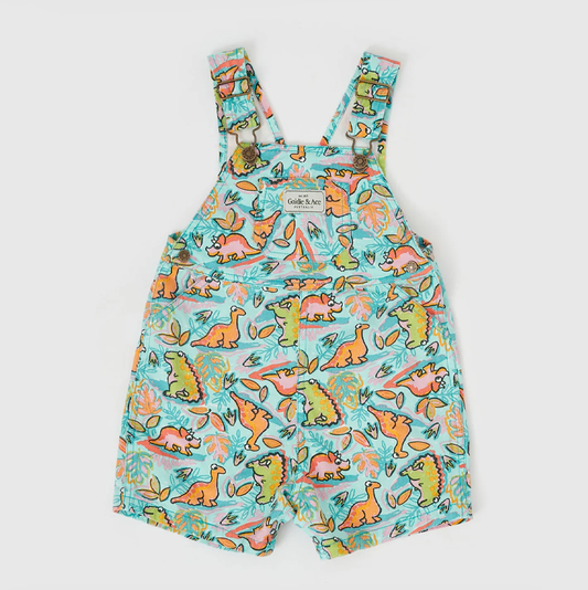 Goldie & Ace Burton Dino Jungle Overalls