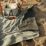 Business & Pleasure The Beach Towel - Rivie Green