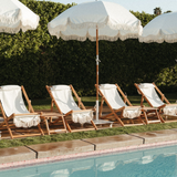 The Premium Beach Umbrella - Antique White