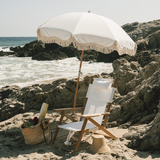 The Premium Beach Umbrella - Antique White