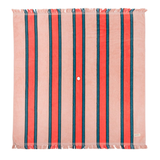 Business & Pleasure Beach Blanket - Bistro Dusty Pink Stripe