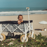 Business & Pleasure Beach Cart Monaco Black Stripe