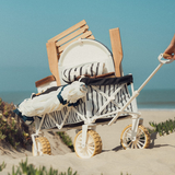 Business & Pleasure Beach Cart Monaco Black Stripe