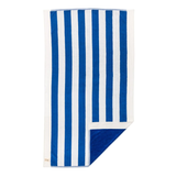 Business & Pleasure The Beach Towel - Crew Mediterranean Blue Stripe