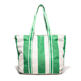 Business & Pleasure The Beach Bag - Crew Canyon Green Stripe