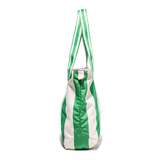 Business & Pleasure The Beach Bag - Crew Canyon Green Stripe