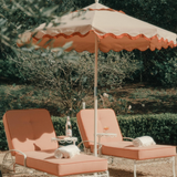 Business & Pleasure Market Umbrella - Rivie Pink 8"