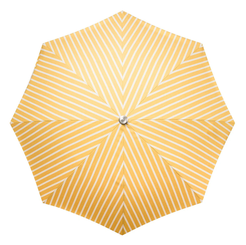 The Premium Beach Umbrella -Monaco Mimosa Stripe