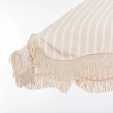 The Premium Beach Umbrella -Monaco Natural Stripe