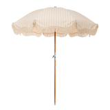 The Premium Beach Umbrella -Monaco Natural Stripe