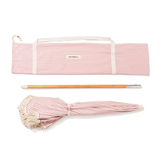 Business & Pleasure Rio Fringed Umbrella - Laurens Pink Stripe