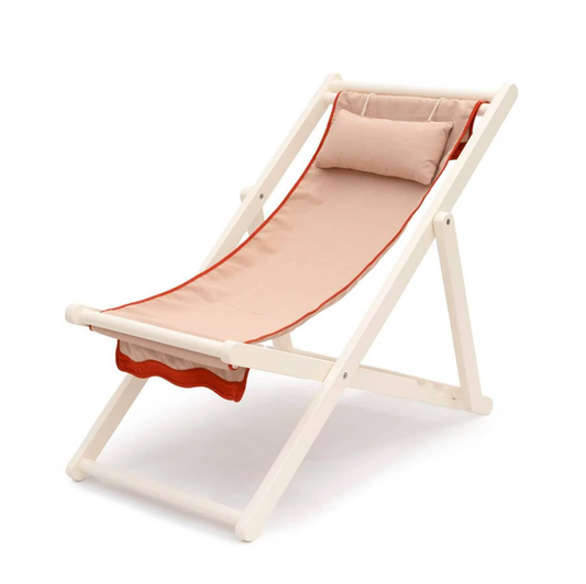 Business & Pleasure Sling Chair - Rivie Pink