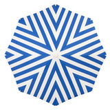 Business & Pleasure Amalfi Umbrella - Crew Mediterranean Blue Stripe