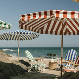 Business & Pleasure Amalfi Umbrella - Crew Mediterranean Blue Stripe