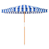 Business & Pleasure Amalfi Umbrella - Crew Mediterranean Blue Stripe