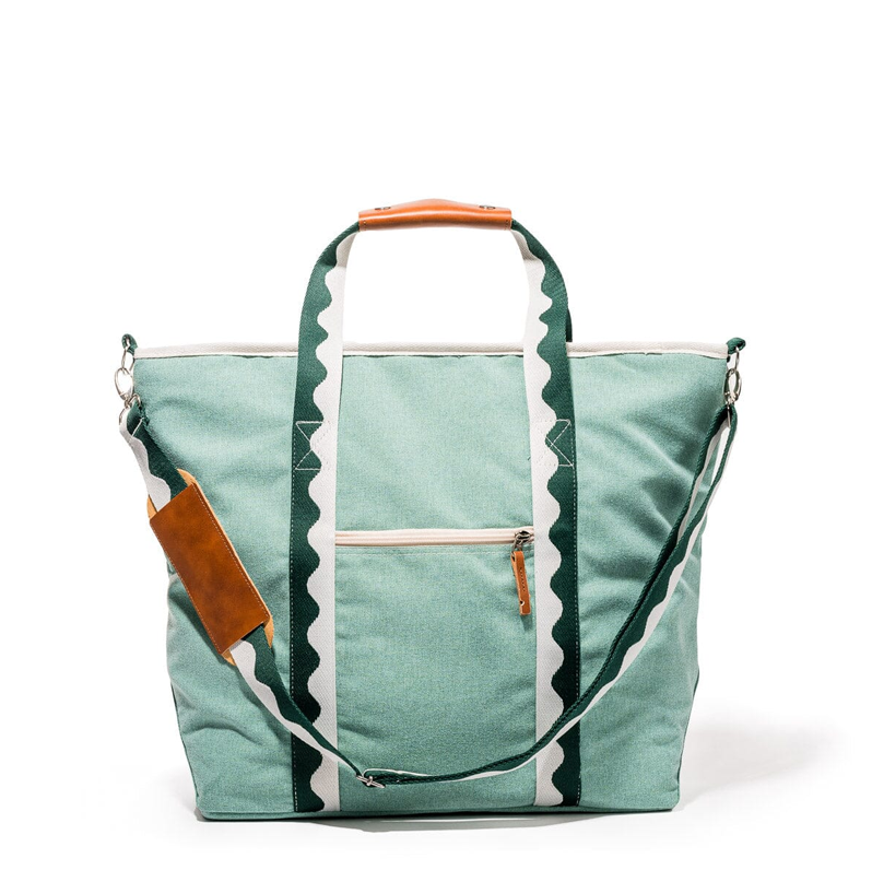 Business & Pleasure Cooler Tote Bag Rivie Green