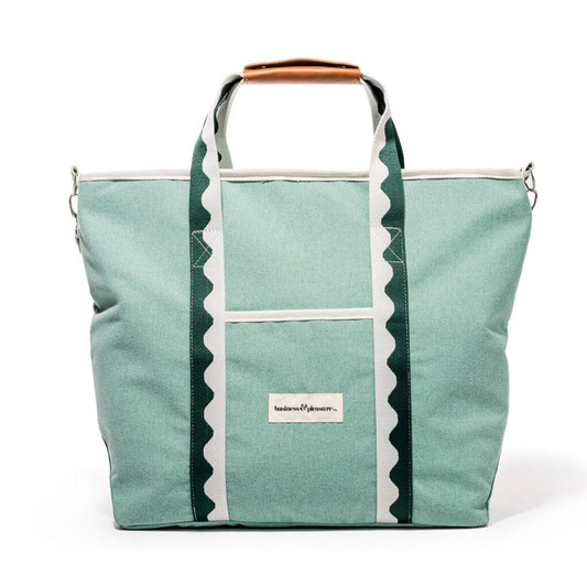 Business & Pleasure Cooler Tote Bag Rivie Green