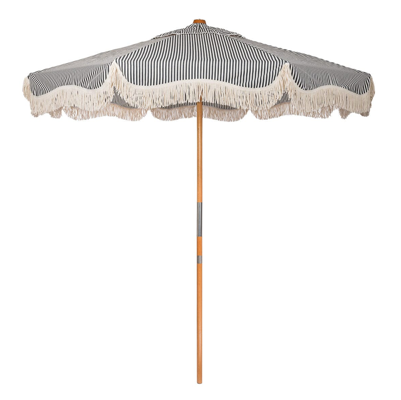 Business & Pleasure Market Umbrella - Laurens Navy Stripe