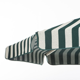 Business & Pleasure Market Umbrella - Terry Green Stripe 10"