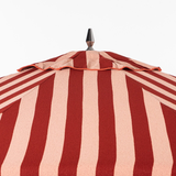 Business & Pleasure Market Umbrella - Terry Terracotta Stripe 10"