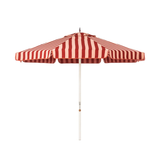Business & Pleasure Market Umbrella - Terry Terracotta Stripe 10"