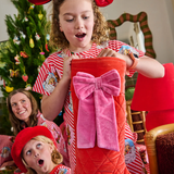 Kip & Co Christmas Bow Velvet Stocking