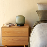 Citta AB Table Lamp - Frosted Smoke Grey/Green