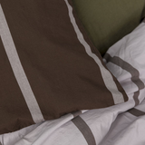 Citta Duo Euro Pillowcase - Rye/Pansy