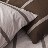 Citta Duo Euro Pillowcase - Rye/Pansy
