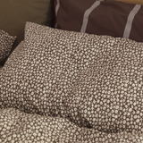 Citta Forget Me Not Organic Pillowcase Set - Rye/Bone
