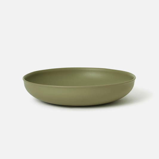 Citta Halo Serving Bowl Low Fennel