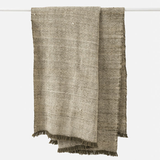 Citta Hutt Wool Throw Ivy / Natural