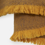 Citta Oslo Lambswool Throw Satsuma / Lupin