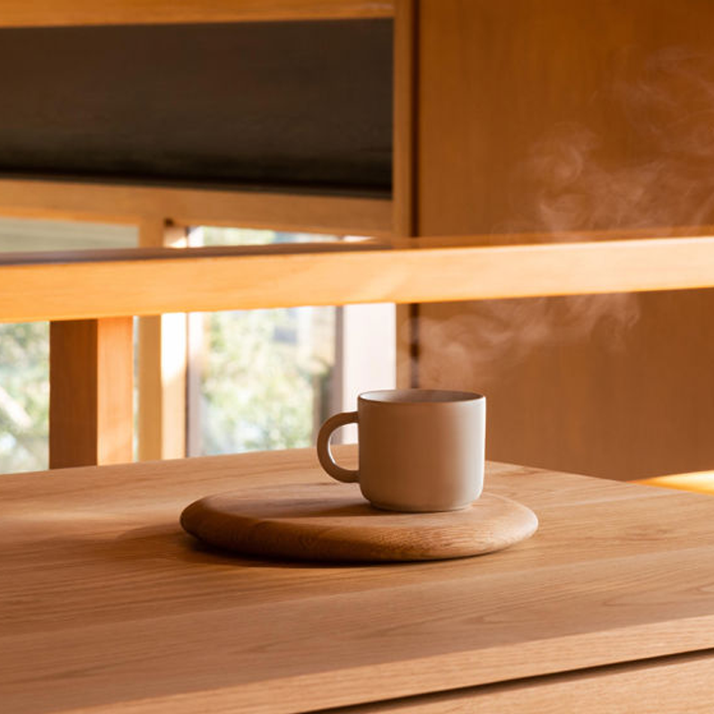 Citta Sampa Round Board Oak