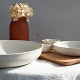 Citta Halo Serving Bowl Low Oat