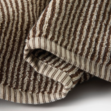 Citta Stripe Cotton Towel Range Cocoa / Bone