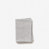 Citta Stripe Washed Cotton Tea Towel Olive