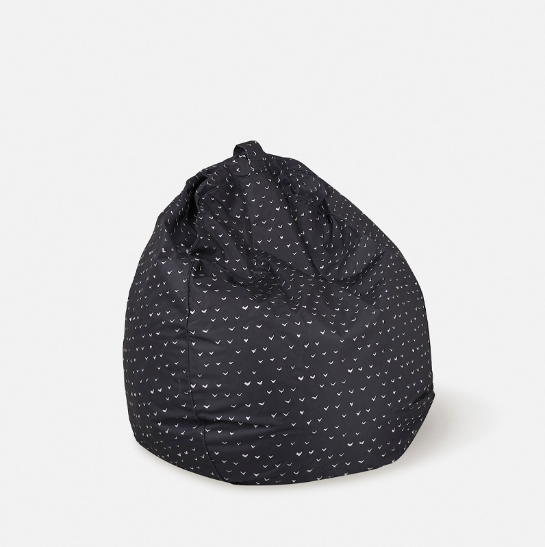 Citta Tick Bean Bag Black/Bone